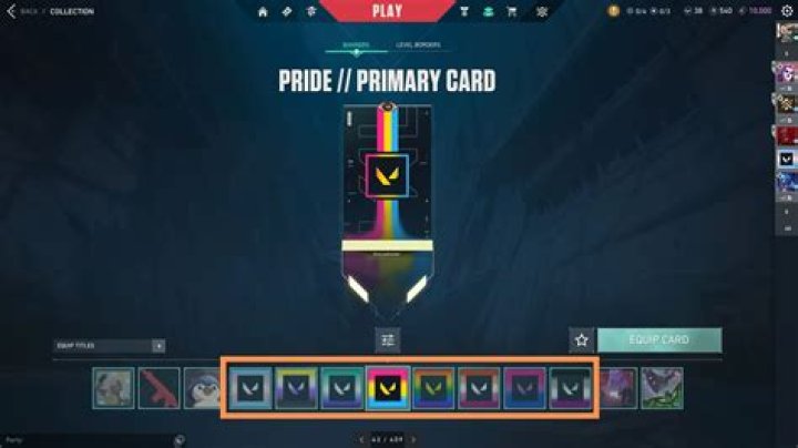 How to get valorant pride banners