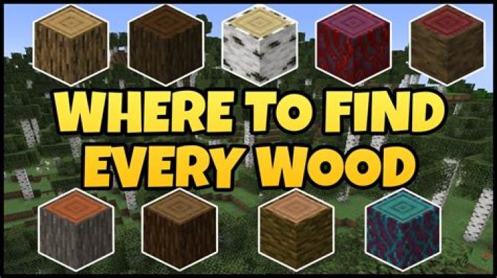 How to get wood minecraft