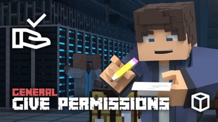 How to give permissions in minecraft