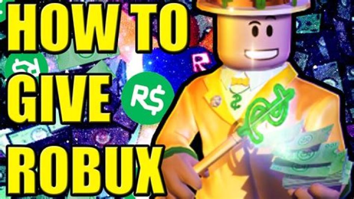 How to give your friend robux on roblox