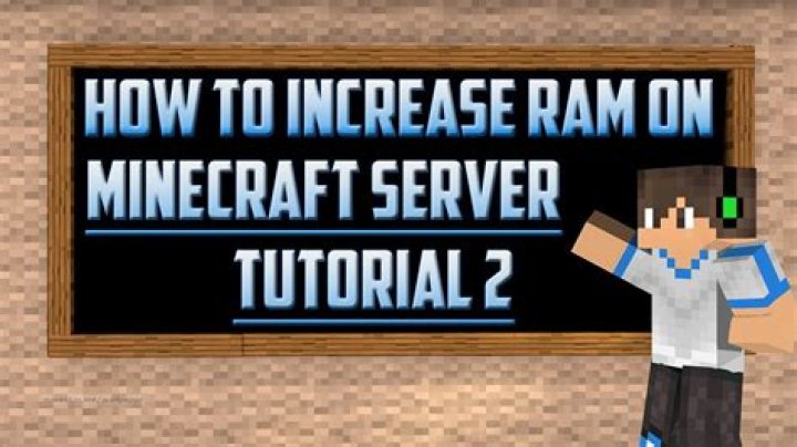 How to give your minecraft server more ram