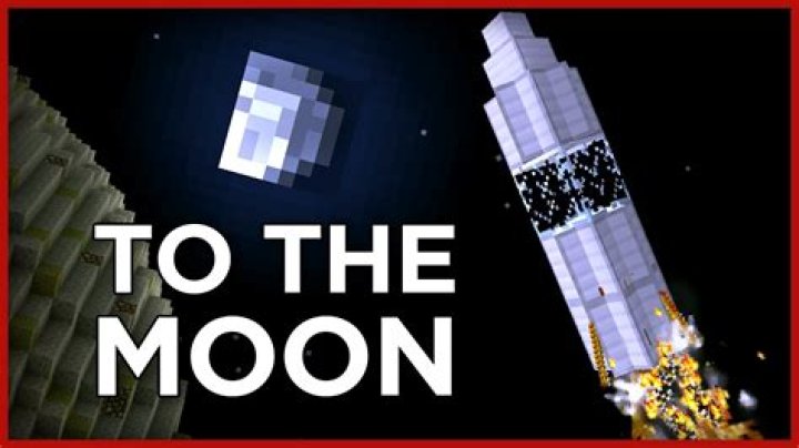 How to go to the moon in minecraft