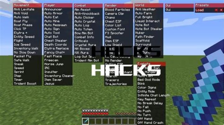 How to hack in minecraft