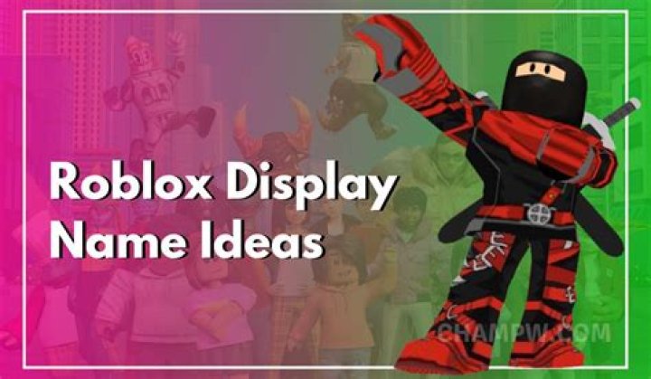 How to have a display name on roblox 2021