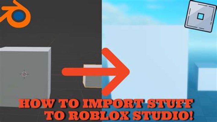 How to import meshes to roblox