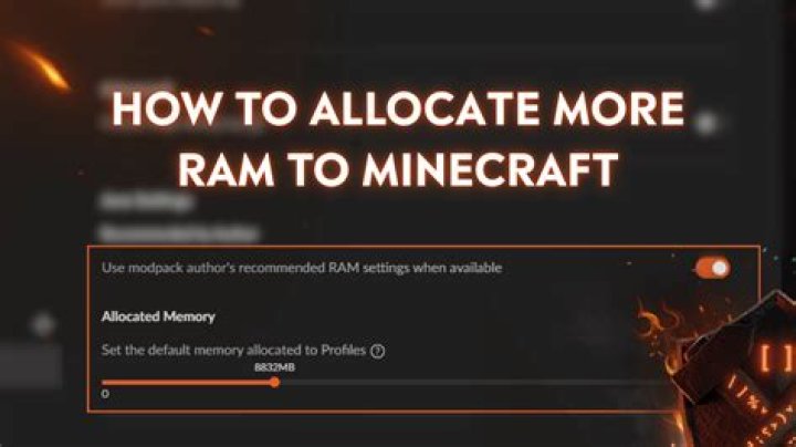 How to increase minecraft ram