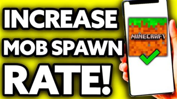 How to increase mob spawn rate in minecraft