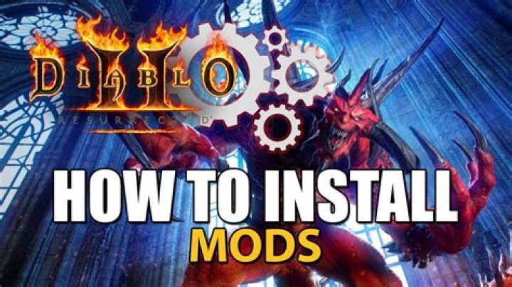 How to install diablo 2 mods