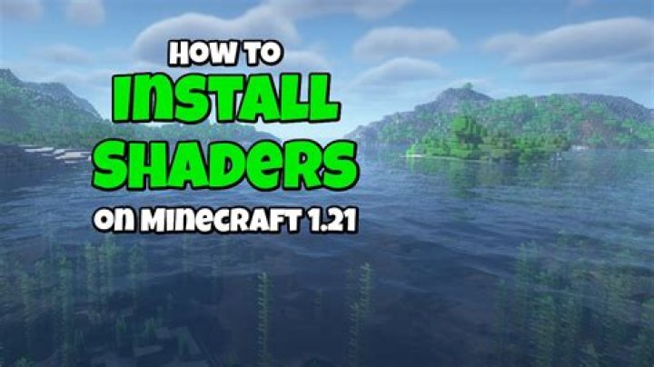 How to install minecraft shaders 1.14.4