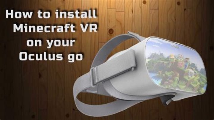 How to install minecraft vr