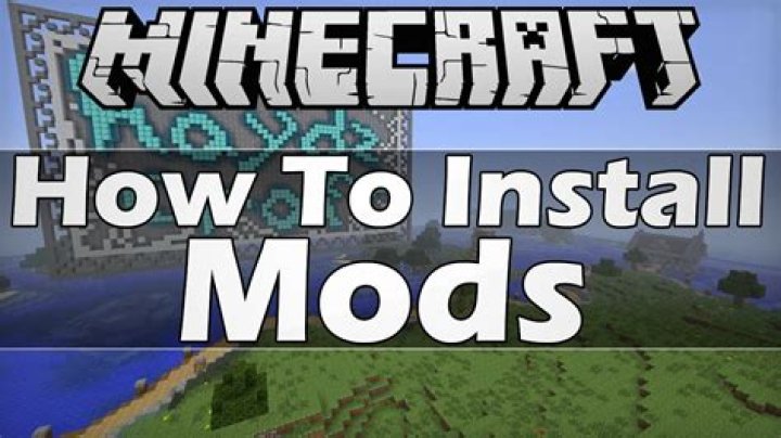 How to install mods minecraft