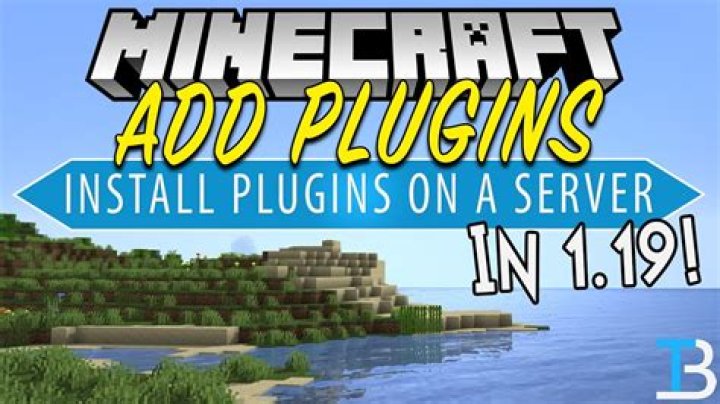 How to install plugins in minecraft
