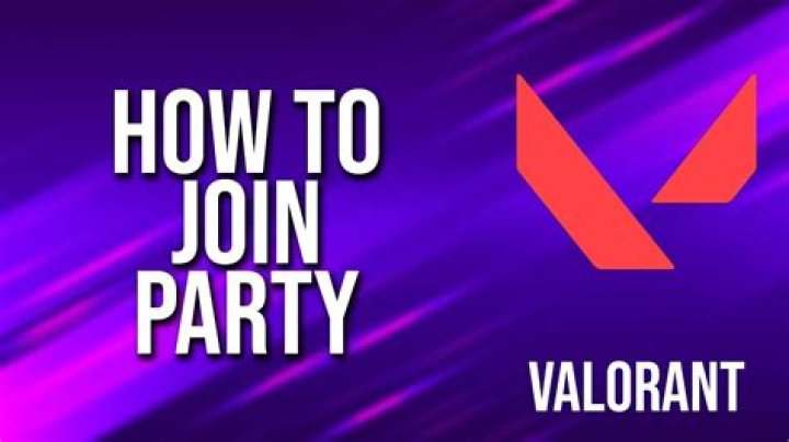 How to join party valorant