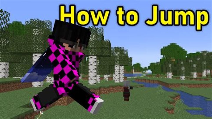 How to jump in minecraft