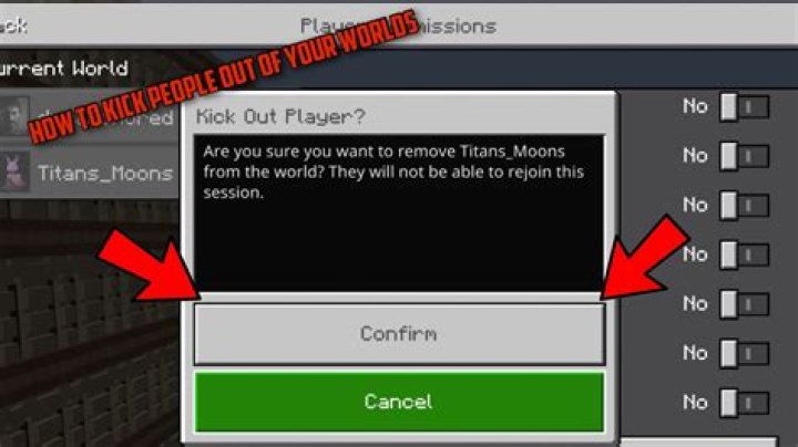 How to kick players in minecraft xbox one