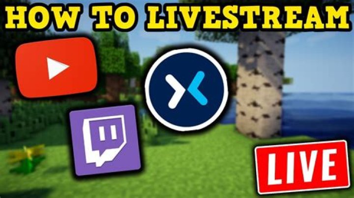 How to livestream minecraft on youtube