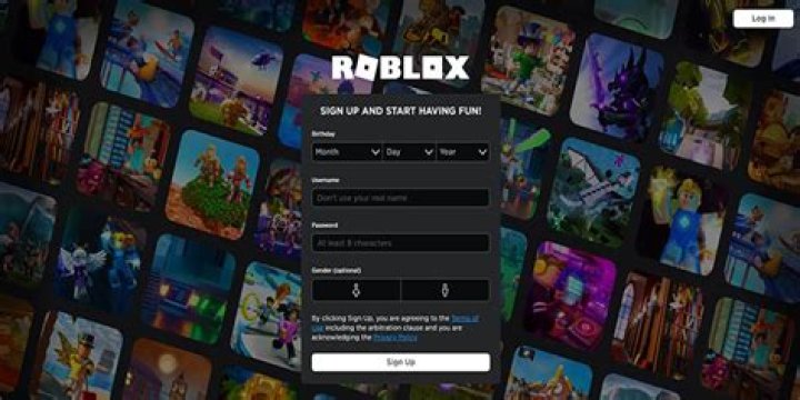 How to log in roblox
