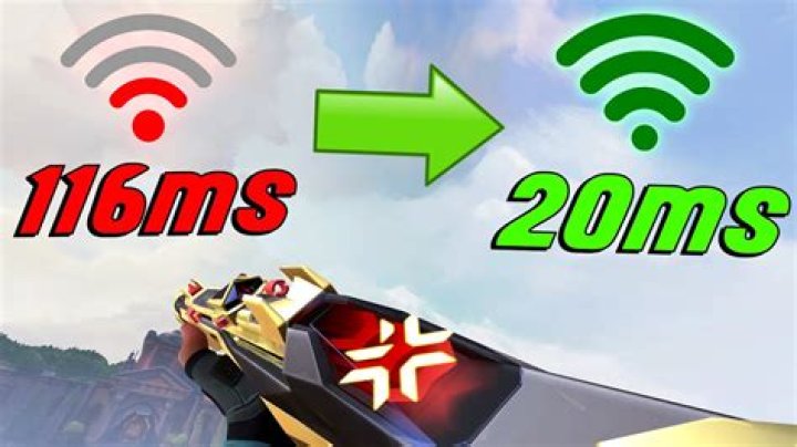 How to lower ping in valorant