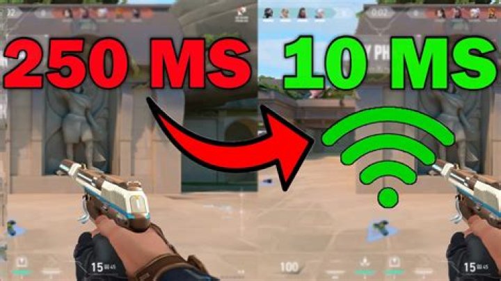 How to lower ping valorant