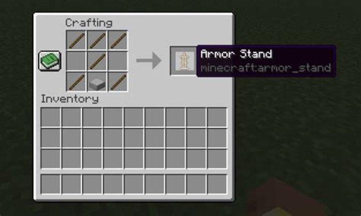 How to make a armor stand in minecraft