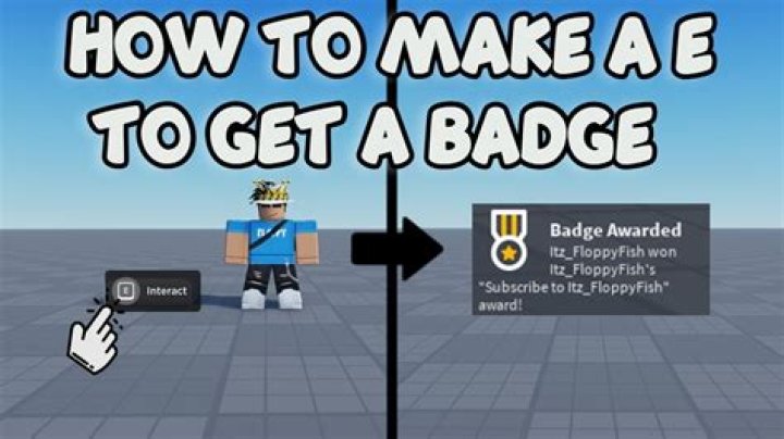 How to make a badge on roblox
