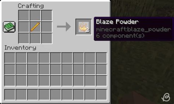 How to make a blaze rod on minecraft