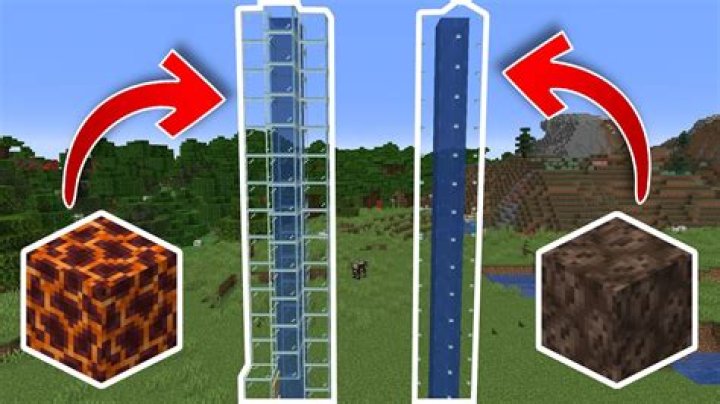 How to make a bubble elevator in minecraft