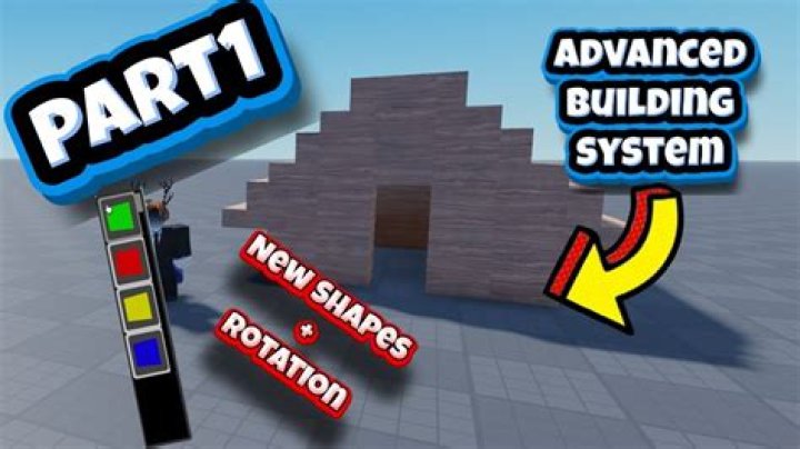 How to make a building game in roblox