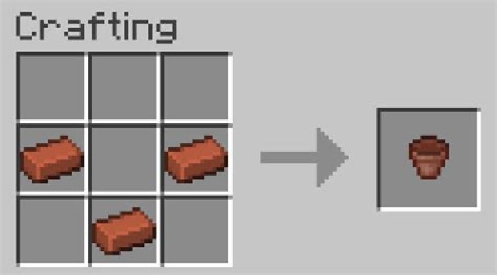 How to make a clay pot in minecraft