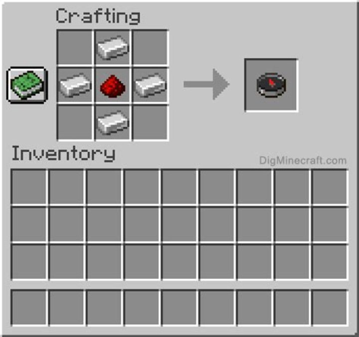 How to make a compass minecraft