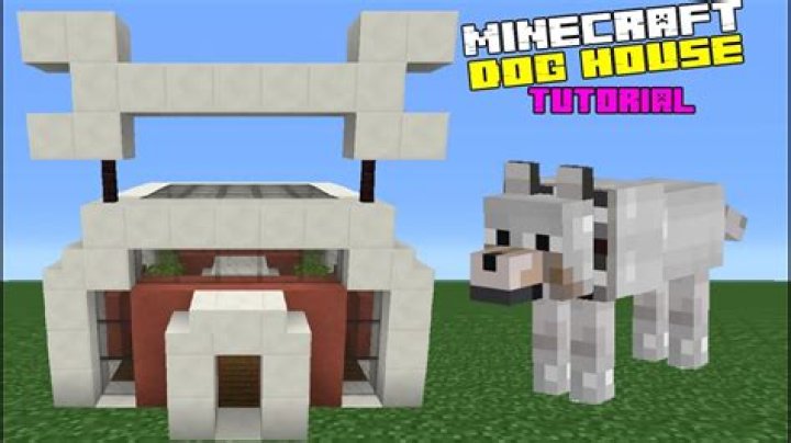 How to make a dog house in minecraft