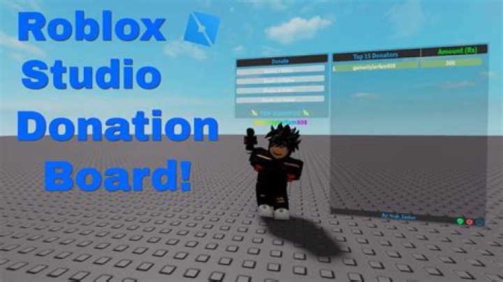 How to make a donation board – roblox