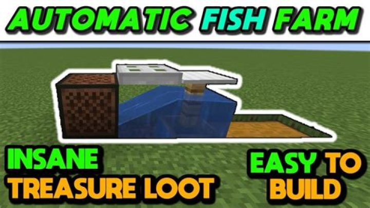 How to make a fish farm in minecraft
