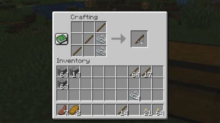 How to make a fishing hook in minecraft