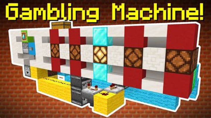 How to make a gambling machine in minecraft