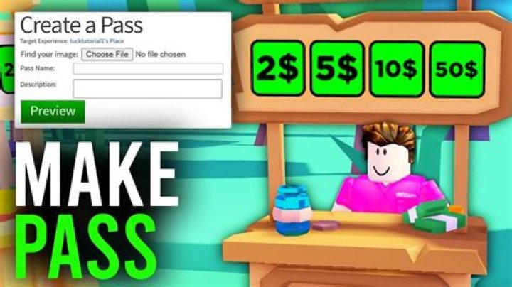 How to make a gamepass on roblox 2017