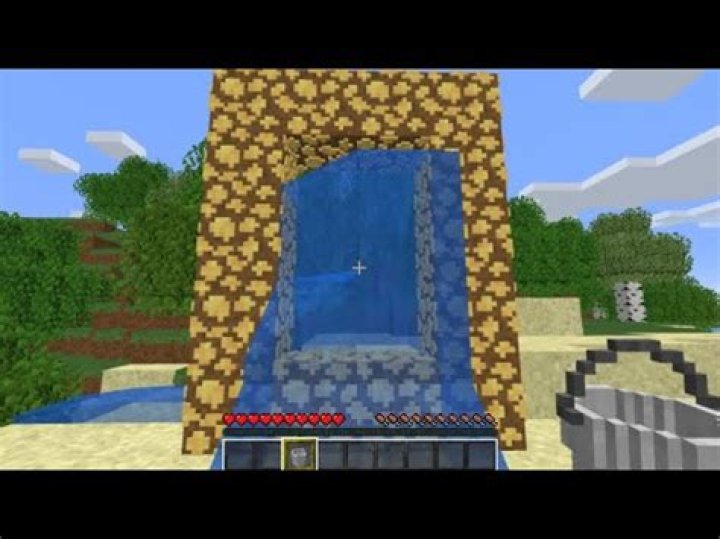 How to make a glowstone portal in minecraft