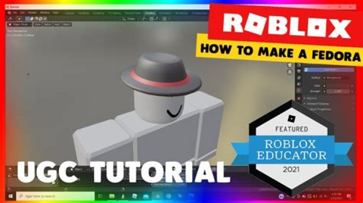 How to make a hat in roblox 2021