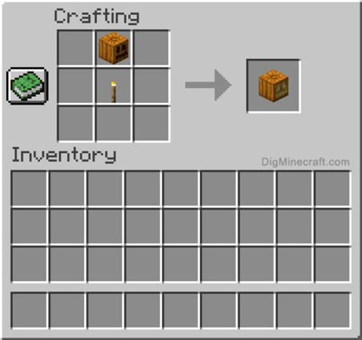How to make a jack o’lantern in minecraft