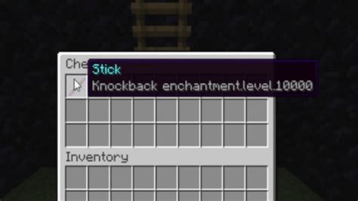 How to make a knockback stick in minecraft