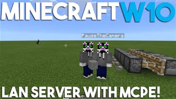 How to make a lan server in minecraft
