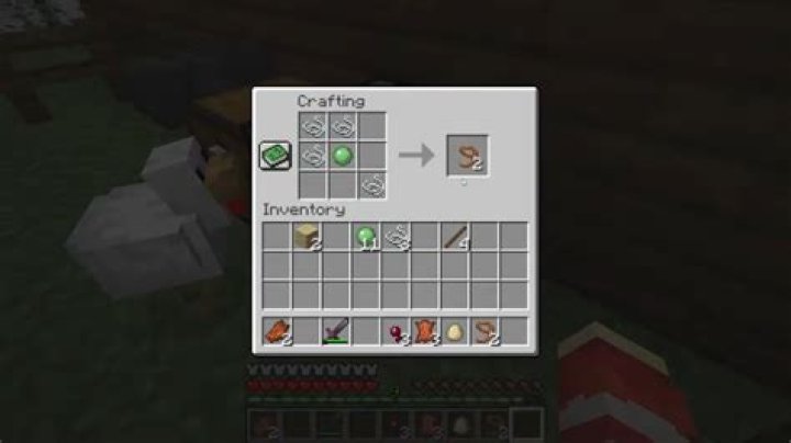 How to make a leash minecraft