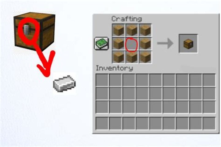 How to make a locked chest in minecraft