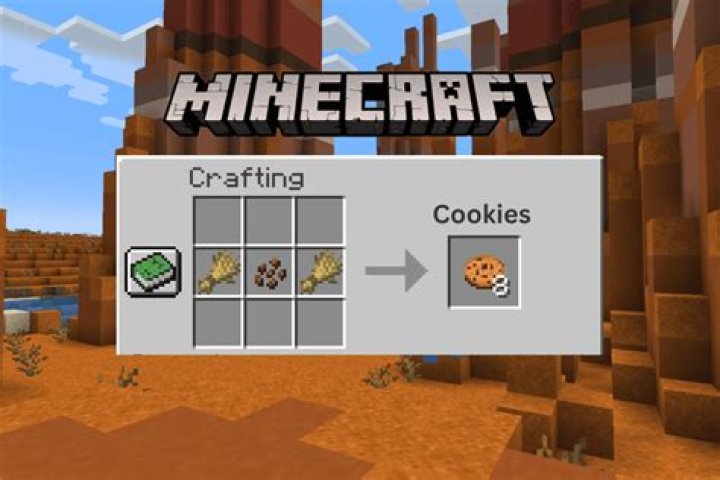 How to make a minecraft cookie