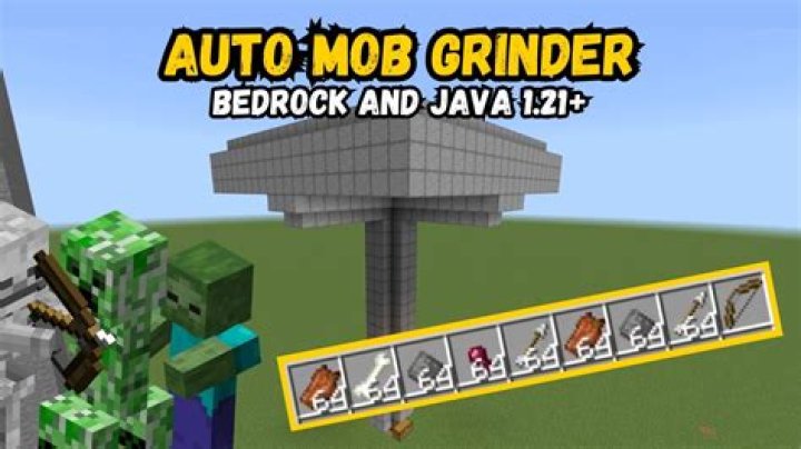 How to make a mob grinder in minecraft