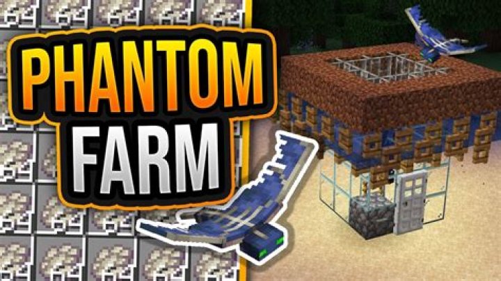 How to make a phantom farm in minecraft