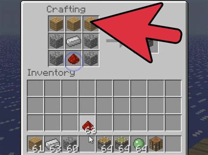 How to make a piston minecraft