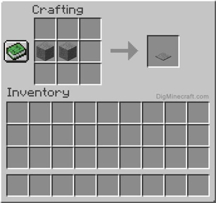 How to make a pressure plate in minecraft