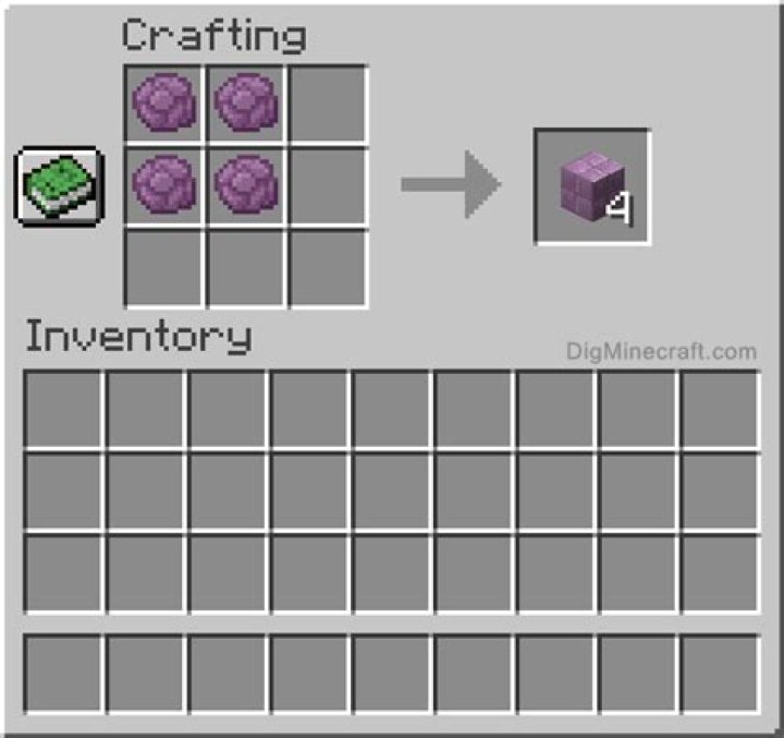 How to make a purpur block in minecraft