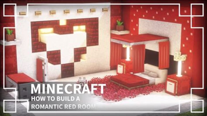 How to make a red bed in minecraft